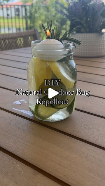 Nontoxic Living, Barbecue Side Dishes, Hosting Ideas, Natural Mosquito Repellant, Bug Killer, House Hacks, Floating Candle, Bug Repellent, Lemongrass Essential Oil