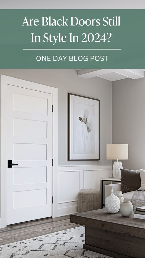 Are black doors the ultimate statement piece or a maintenance nightmare? Dive into the pros and cons of this bold home design trend in our latest blog!
🖤🚪 #HomeDesign #InteriorDesign #BlackDoors Homes With Black Doors Interior, Hall Door Design Modern, Black Trim And Doors Interior, Black Indoor Doors, Interior Black Doors, Black Interior Front Door, Door Trim Ideas Interior, Black Doors Interior, Dark Interior Doors