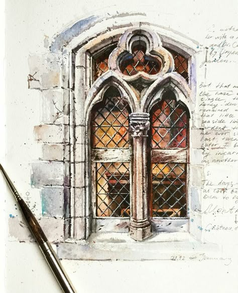 Sketchbook Architecture, Trip To Switzerland, Watercolour Sketchbook, First Sketch, Architecture Sketches, Watercolor Architecture, Architecture Sketchbook, Architecture Drawing Art, Architecture Painting