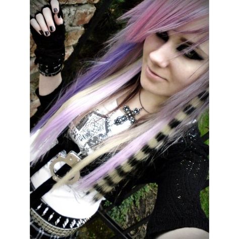 Scene Hair, Racoon, Pink Hair, Piercings, Guitar, Hair, Pink, Black