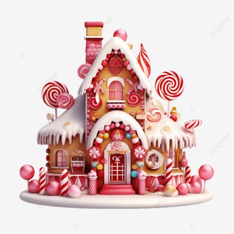 candy christmas house chrismas santa clipart png Gingerbread House Clipart, Cute Gingerbread House, Candy Castle, Santa Clipart, Gingerbread Christmas Decor, 3d Ideas, Candy House, Candy Christmas, Gingerbread Christmas