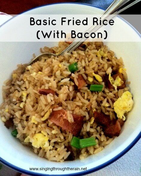 Blackstone Stir Fry, Basic Fried Rice Recipe, Fried Rice With Bacon, Bacon Fried Rice, Fry Rice, Stir Fry Rice, Bacon Fries, Chinese Vegetables, Fried Rice Recipe