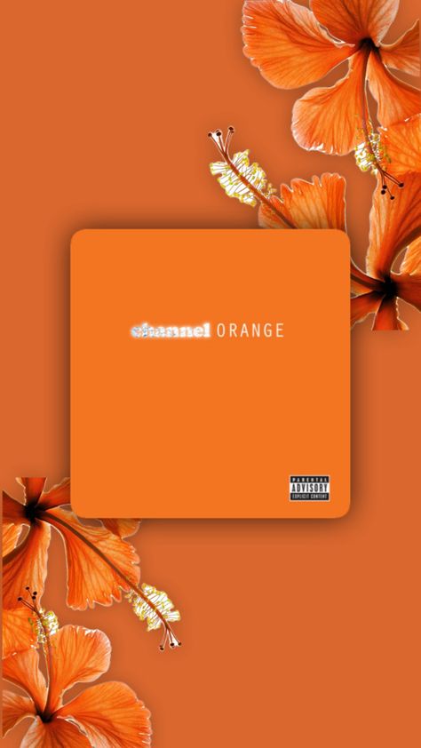 Frank oceans album Chanel Orange Frank Ocean, Frank Ocean Album, Chanel Orange, Frank Ocean Wallpaper, Ocean Wallpaper, Frank Ocean, Chanel, Orange