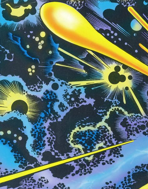 Jack Kirby Space Art, Patrick Wallpaper, Kirby Krackle, Trippy Pics, Apollo Tattoo, Cosmic Comics, Jack Kirby Art, Astral Plane, Kirby Art