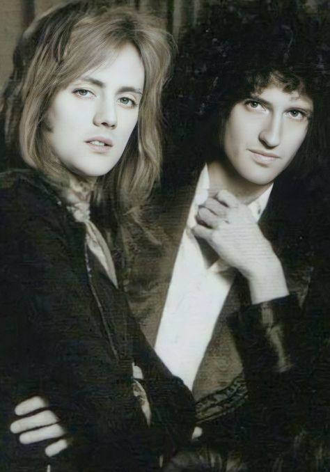 Roger And Brian, Roger Taylor And Brian May, Brian May And Roger Taylor, Queen Drummer, Queen Wallpaper, Queen Humor, Roger Taylor Queen, Queen Ii, Freddy Mercury