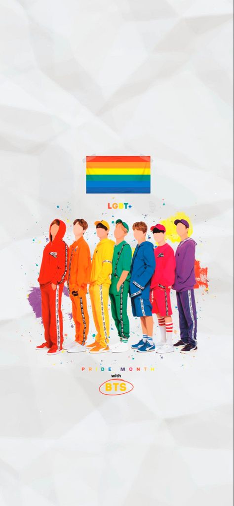 Pride Month Wallpaper, Kpop Pride, Month Wallpaper, Lgbt Pride, Pride Month, Bts Wallpaper, Bts, Movie Posters, Anime