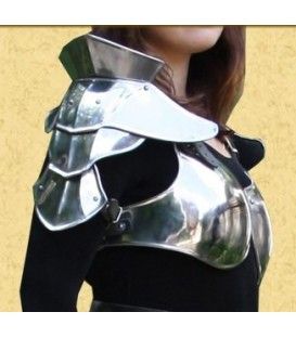 Hombreras asimétricas "Aesir" Lady Armor, Armadura Cosplay