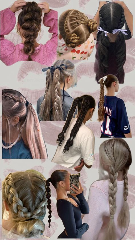 Fast Food Hairstyles, Field Trip Hairstyles, 5th Grade Hairstyles, First Day Of School Hairstyles Braids, First Day Of School Hairstyles, Middle School Hairstyles, Latina Hair, Barbie Hairstyle, Vines Funny