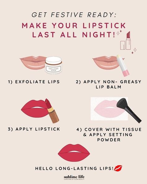 How To Make Your Lipstick Last Longer, How To Set Lipstick, Best Way To Apply Lipstick, How To Make Lipstick Last Longer, Long Lasting Lipstick Tips, Long Lasting Makeup Tips, Makeup Stories, Lipstick Last Longer, Lip Care Tips