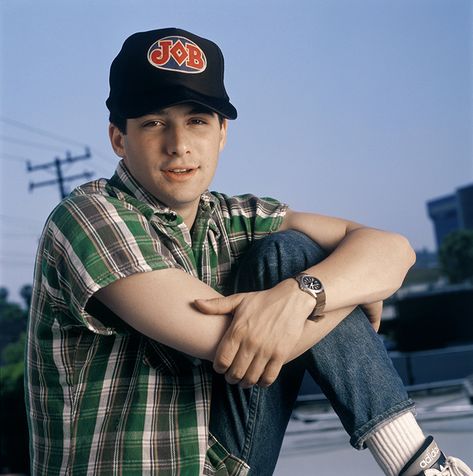 American hip hop singer and musician Adam “Ad Rock” Horovitz of the band the Beastie Boys poses for a photo in Los Angeles, California in 1984. Adam Horovitz, Boys Poses, Ad Rock, Hip Hop Singers, 90s Men, Band Geek, Iconic Images, Beastie Boys, Boy Poses