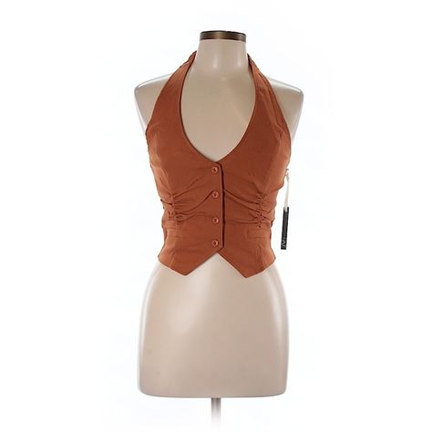 Have Vest (£13) ❤ liked on Polyvore featuring outerwear, vests, orange, brown vest, orange vest, vest waistcoat and brown waistcoat Orange Waistcoat, Brown Waistcoat, Disney Fairy, Orange Outfit, Brown Vest, Vest Waistcoat, Vest Women, Just Dance, Orange Brown