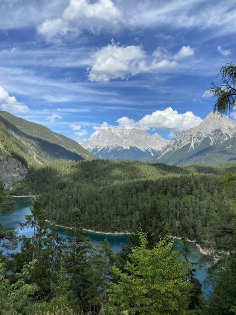 Austrian view of the highest German Mountain the Zugspitze [OC] [3024x4032].  Click the link for this photo in Original Resolution.  If you have Twitter follow twitter.com/lifeporn5 for more cool photos.  Thank you author: https://bit.ly/3aE4iXS  Broadcasted to you on Pinterest by pinterest.com/sasha_limm  Have The Nice Life! German Mountains, German Landscape, Misty Dawn, Nice Life, Mountain Landscape Photography, Background Nature, Scenery Photos, Nature Wallpapers, Nature Background