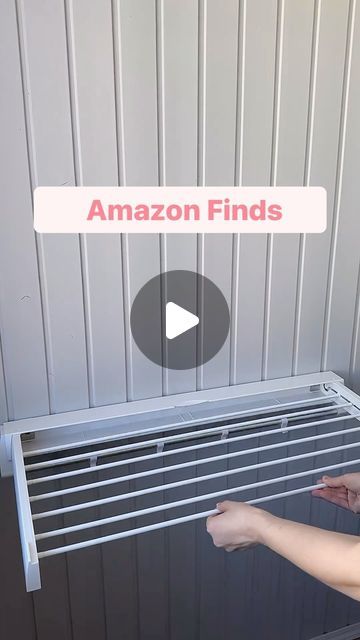 Mamas Finders on Instagram: "This is a space-saving drying solution Comment RACK, & I’ll DM you the link🫶🏻 *( Make sure you’re FOLLOWING so I can dm you ), or you can find it under “LAUNDRY“ category on my Amazon Storefront (LINK IN BIO!)🩷   ** If for some reason you don’t get the link DM (IG can have a lot of glitches!🙈) you can tap the link in my bio to shop!*  Follow @mamasfinders for more Amazon Finds✨  #amazonhome #homehacks #laundryroom #laundryhacks #amazonfinds2024 #ltkhome #shopltk #laundryroomorganization #laundryroomdesign #laundryroomgoals #laundryroominspo #amazonmusthaves" Laundry Drying Rack Ideas, Laundry Room Drying Rack, Drying Rack Laundry, Amazon Storefront, Laundry Hacks, Laundry Room Organization, Laundry Room Design, Amazon Home, Fashion Toys