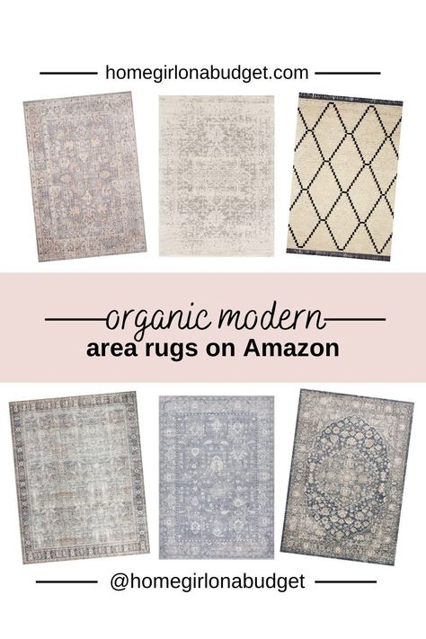 Best Modern Farmhouse Area Rugs, Area Rug Trends 2022, Organic Modern Area Rugs, Transitional Area Rugs Living Rooms, Organic Modern Decor Area Rugs, 2023 Rug Trends, Modern Organic Rugs, Best Area Rugs On Amazon, Modern Organic Rug