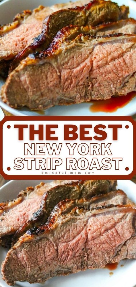 New York Roast Recipe, New York Roast, Strip Roast Recipe, Strip Loin Roast, Strip Roast, New York Strip Roast, Jul Mad, New York Strip, Easter Recipe