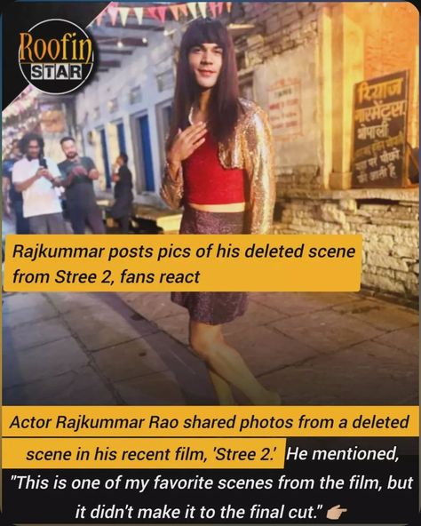 "Rajkummar Rao Reveals His Favorite Deleted Scene from 'Stree 2'" 😅 #rajkummarrao #stree2 #deletedscene #bollywoodbuzz #behindthescenes #favoritescene #filmcut #bollywoodnews #cinephile #moviemagic Sanjay Leela Bhansali Movies, Bollywood News, Behind The Scenes, Photo Sharing, Actors, Film