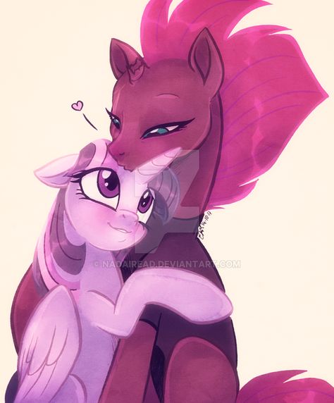 Fizzlepop Berrytwist, Tempest Shadow, Heart Hug, Forehead Kiss, Background Sitting, Mlp Ships, Twilight Sparkle Alicorn, Mlp Twilight, My Little Pony Poster