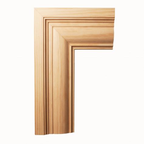 Moulding A847 (Tulip Wood For Interior) - Architraves Moulding Door Frame, Door Frame Molding, Moulding Profiles, Cad File, Southern Yellow Pine, Bedroom Door Design, Timber Mouldings, Bedroom Doors, Door Frame