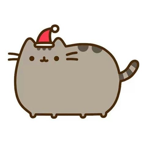 Santa pusheen Pusheen, A Cartoon, Cartoon Cat, A Cat