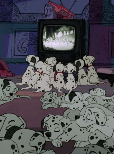 101 Dalmations 101 Kiskutya, Old Disney Movies, Dalmatian Puppies, Foto Disney, Vintage Cartoons, 디즈니 캐릭터, Retro Disney, Prințese Disney, Disney Dogs