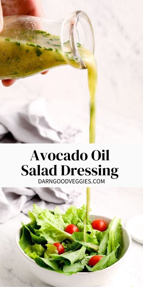 Homemade Salad Dressing With Avocado Oil, Avocado Oil Vinaigrette, Salad Dressing With Avocado Oil, Avocado Oil Dressing Recipe, Avocado Oil Salad Dressing, Oil Based Salad Dressing, Aip Salad Dressing, Avocado Oil Dressing, Oil Salad Dressing