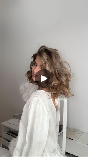 16K views · 2.3K reactions | A I R / W R A P  SHORT HAIR — my kind of therapy 
@dyson_fr 

I naturally have very thick, curly hair, so I don’t need a lot of styling products.
	1. I blasted my hair 80% dry before adding the curl barrels
	2. Divide my hair into sections, styling the bottom layer first, then the right and left sides, and finally the bangs — smaller sections are much better to style
  3. Direct arrows away from face
  4. Hot air to style & then blast cold air to finish. It’s the transition from hot to cold which sets the hair
  5. Pin curls help enhance curls 
  6. I do my bangs on the blow dryer and leave the curler on for a while
  7. To fix the hair I use @gisou Hair Oil

And that’s it! The Dyson Styler makes your hair look like you’ve been to the salon!

#dysonairwrap #air Very Thick Curly Hair, Gisou Hair Oil, Gisou Hair, Thick Curly Hair, Pin Curls, Blow Dryer, Styling Products, Cold Air, Hair Oil