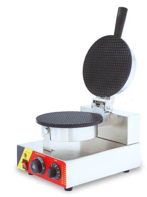 Waffle Cone Maker, Ice Cream Waffle Cone, Dessert Waffles, Waffle Machine, Waffle Irons, Bread Makers, Waffle Cone, Waffles Maker, Belgian Waffles