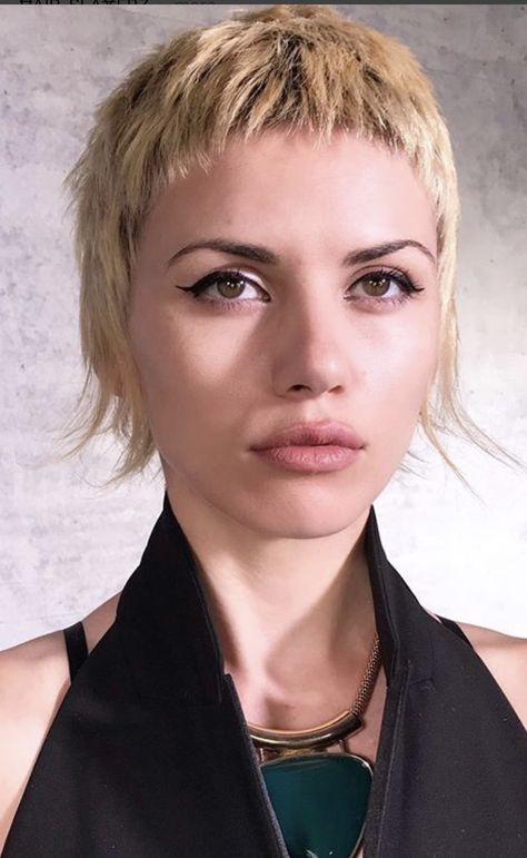 Punk Rock Pixie Haircut, Extra Short Hairstyle Women, Punk Short Hair, Short Punk Hair Pixie, Short Edgy Pixie Haircut, Punk Pixie Haircut, Layered Bob With Side Bangs, Short Punk Haircuts, Punk Pixie Cut