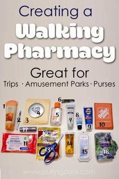 Walking pharmacy | Travel | Purses | how to organize We are want to say thanks if you like to share this post to another people via your facebook pinterest google plus or twitter account. Right Click to save picture or tap and hold for seven second if you are using iphone or ipad. Source [] What To Bring To Disneyland, Car Survival, House Management, Disneyland Travel, Disneyland Tips, Disney Trip Planning, Disney Vacation Planning, Pack Light, Travel Purse