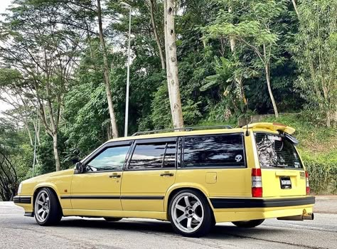 Volvo Wagon, Jdm Wheels, Volvo 940, Station Wagon Cars, Volvo 740, Stanced Cars, Wagon Cars, Volvo 850, Volvo 240