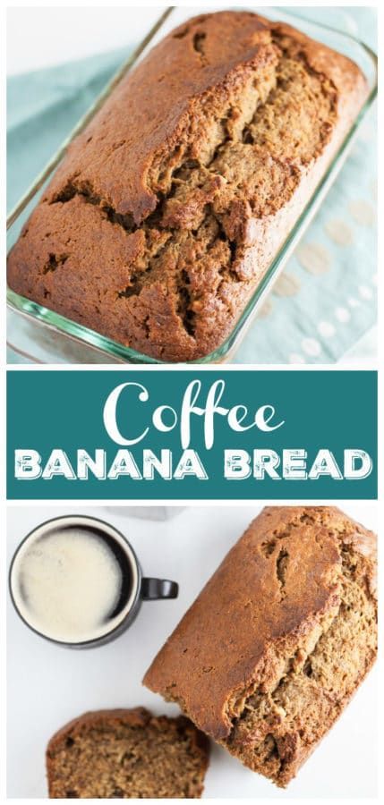 This Coffee Banana Bread is easy to make and infused with coffee! It's moist and has the best flavor. This quick bread is flavored with cinnamon and walnuts. It's homemade and perfect to serve for breakfast or dessert. This old fashioned bread is one of my favorite recipes to bake. The coffee gives a classic bread a unique twist! Absolutely perfect served warm from the oven with butter. #bread #banana #easy #recipe #moist #best #cinnamon #walnuts Coffee Banana Bread, The Best Banana Bread Recipe, Breakfast Desserts, Hot Fudge Cake, Best Banana Bread Recipe, Walnuts Recipe, Chocolate Peanut Butter Desserts, Hot Chocolate Fudge, New Year's Desserts