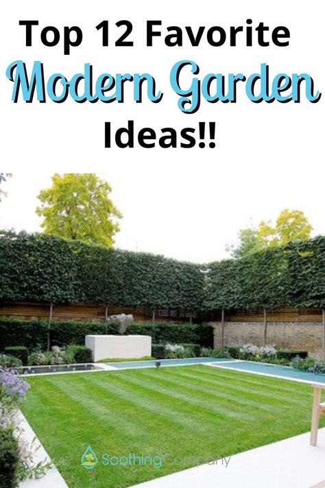 Minimalistic Garden Ideas, Modern Garden Inspiration Landscapes, Designer Gardens Modern, Modern Garden Design Landscaping Ideas, Modern Garden Inspiration, Modern Garden Ideas, Modern Garden Design Ideas, Garden Design Modern, Modern Gardens