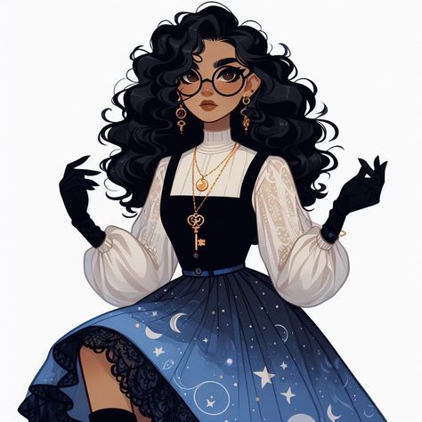 Witchy Outfit Drawing, Star Witch Character Design, Witch Character Design Modern, Witch Poses Reference, Witch Oc Female, Arcane Oc, Oc Clothes, Witch Drawing, Witch Characters