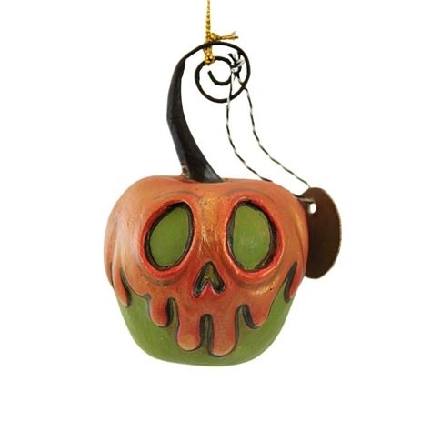 Frighten And Delight With This Spooky Halloween Tree Ornament! Featuring An Orange "Poison" That Drips Down Over A Green Apple, It's Sure To Bring A Unique Flair To Your Home. Handcrafted By Artist Leeann Kress, It's A Haunting Commemoration Of The Season!. 3.5 In H X 2.5 In W X 2.5 In D. Purchase includes One Halloween Ornament. Halloween Ornaments Diy, Fimo Halloween, Apple Clip Art, Clay Diys, Carved Ornaments, Bethany Lowe Halloween, Bethany Lowe Designs, Halloween Clay, Place Card Holder