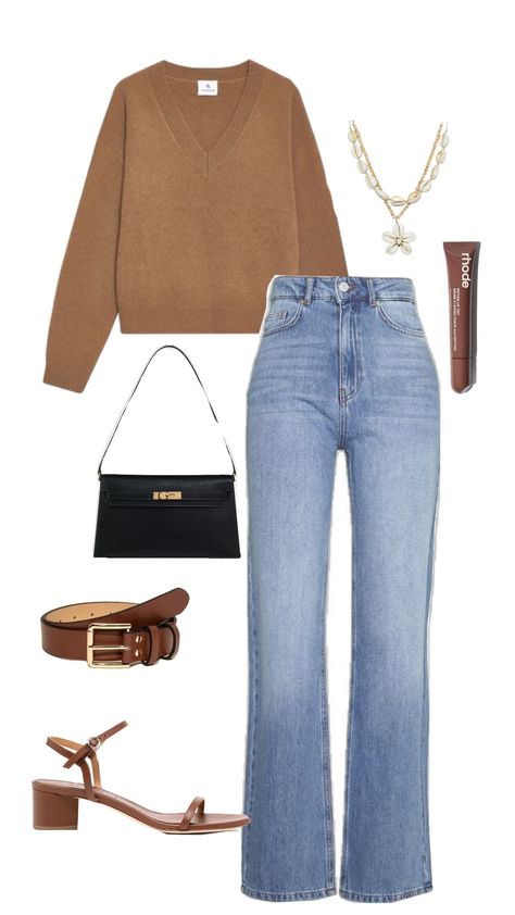 #brown #outfit #brownfit #outfitcheck #fyp #trending #casual #ootd #inspo #fypshuffle #outfitchallenge #brownaesthetic #ootdinspo #women Neutral Outfits Fall, Neutral Outfits, Casual Ootd, Outfit Challenge, Brown Fits, Ootd Inspo, Brown Outfit, Hair Fashion, Outfits Fall