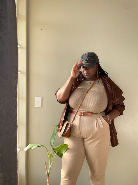 Tan Monochrome Outfit, Brown And Nude Outfit, Mocha Mousse Outfit, Nude Color Outfits, Philanthropy Outfits, Brown Monochrome Outfit, Semi Formal Outfits For Women, Winter Outfits Black Women, Photoshoot Lookbook