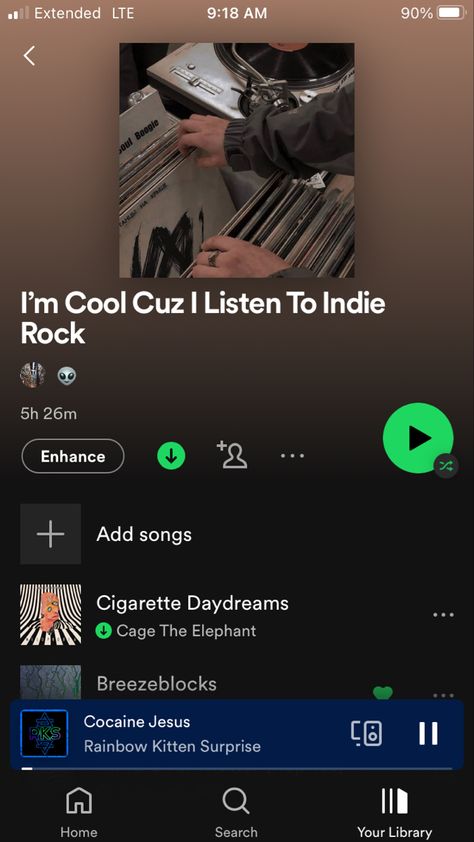 Indie Pop Playlist Names, Rock Spotify Playlist, Best Rock Playlist On Spotify, Alt Music Playlist, Indie Rock Playlist, Rainbow Kitten Surprise, Playlist Names Ideas, Cage The Elephant, Alternative Music