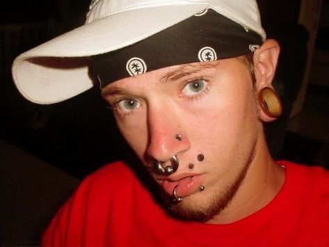 Septum Guy, Guys Ear Piercings, Stretched Septum, Cool Boys, Leather Photo, Body Modifications, Piercing Tattoo, Body Mods