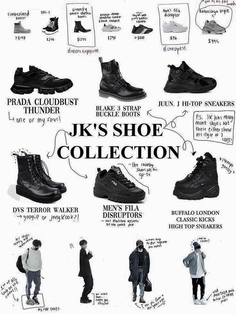 Jungkook Shoes, Abc Style, Kpop Graphics, Expressive Photography, Prada Cloudbust, Bts Style, Bts Fashion, Bts Clothing, Bts Inspired Outfits