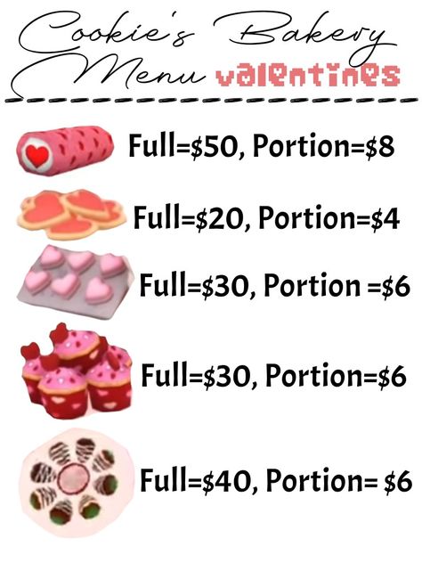 Bloxburg Bakery Menu Codes, Bloxburg Slushie Decals, Bloxburg Bakery Menu Decals Codes, Bakery Menu Bloxburg Code, Bloxburg Bakery Menu Decals, Bloxburg Menu Decals Cafe, Bloxburg Bakery Layout, Bloxburg Bakery Decals, Bloxburg Valentines