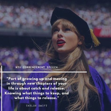 Taylor Swift Nyu Graduation, Taylor Swift Nyu, Paula Core, Friends For Life Quotes, Nyu Graduation, Reflective Quotes, Taylor Poster, Taylor Quotes, Taylor Concert