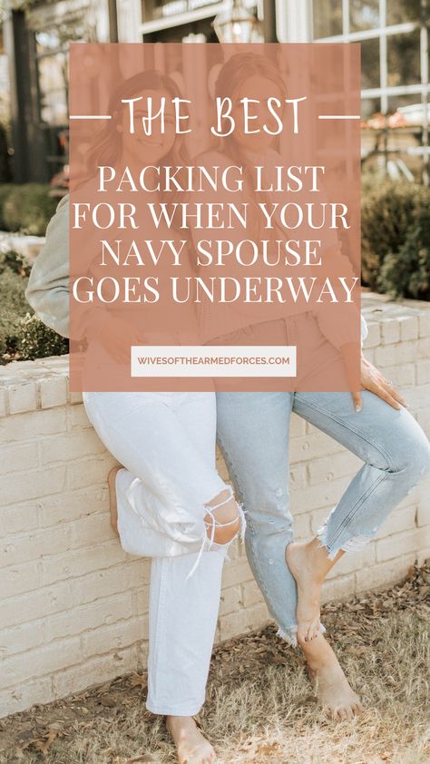 Navy deployment, underway packing list, navy wife, navy spouse, navy girlfriend, navy wife life, us navy, navy deployment, navy deployment quotes military wife, military spouse, long military deployments Navy Deployment Packing List, Navy Wife Aesthetic, Deployment Packing List, Navy Deployment, Military Girlfriend Quotes, Deployment Quotes, Military Wife Quotes, Navy Wife Life, Military Relationships