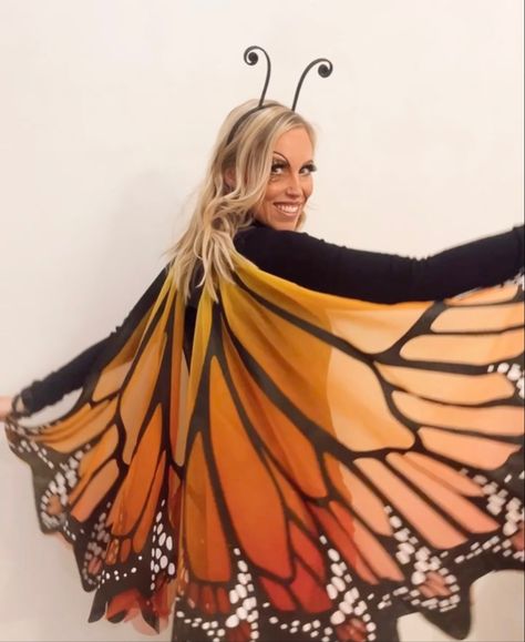 Beautiful monarch wings from Party City Monarch Costume, Party City, Costume Ideas