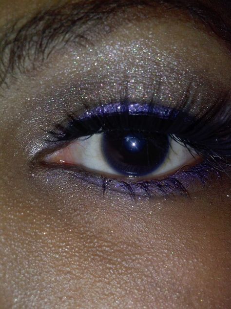 Hard Candy Naturally Gorgeous Sparkly Purple Eyeshadow, Purple Eyeliner, Purple Eyeshadow, Hard Candy, Makeup Artist, Eyeliner, Makeup Looks, Ruby, Prom