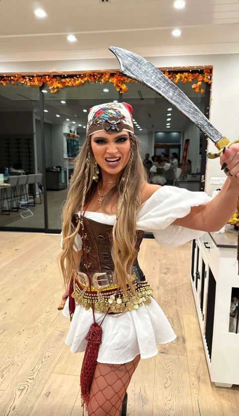 Pirate Dress Up Women, Jack Sparrow Outfit Women, Pirate Fancy Dress Women, Jack Sparrow Halloween Costume Female, Pirate Outfit Female Modern, Pirates Of The Caribbean Costumes Women, Pirates Outfit Female, Jack Sparrow Costume Women, Pirate Outfit Female