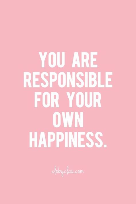 ❤️ Happy Quotes Inspirational, Be Responsible, Motiverende Quotes, Inspirational Quotes Motivation, Happy Quotes, The Words, Great Quotes, Mantra, Inspirational Words