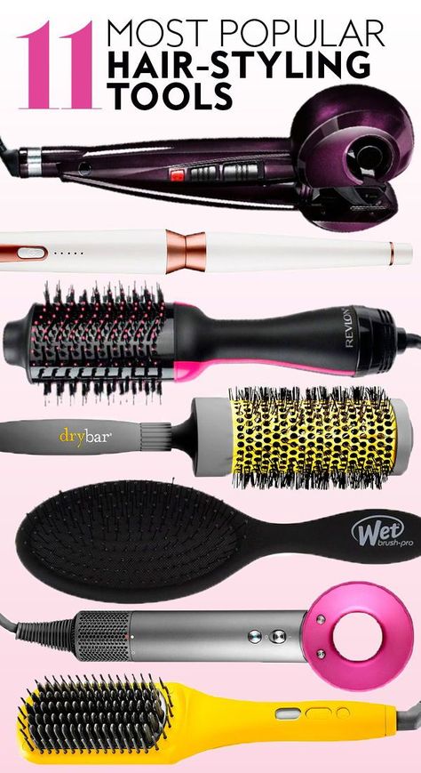 Blowout Hair Tools, Cheap Hairstyles, Best Hair Tools, Hairstyling Tools, Makeup Tools Products, Beauty Tech, Styling Wand, Hair Appliances, Best Hair Straightener