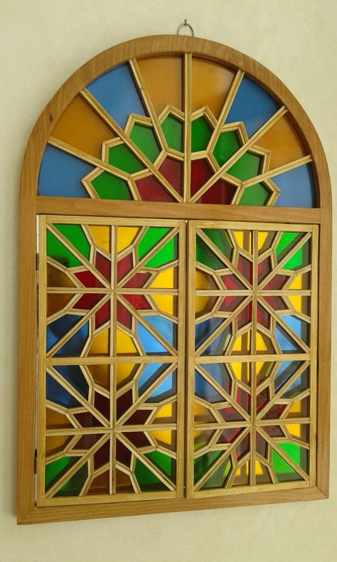 Glass Partition Designs, Interior Design Portfolio Layout, Diy Stained Glass Window, Mosaic Art Diy, Ceramic House Numbers, Creative Wall Painting, Colourful Living Room Decor, Entrance Gates Design, Geometric Pattern Art