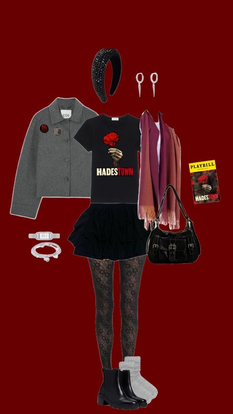 #hadestown #outfit #broadway #musical #red Hadestown Outfit, Broadway Outfit, Broadway Musical, Broadway, Musical, Fashion Inspo, Red