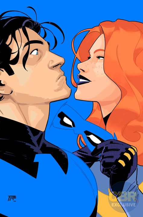 Nightwing Batgirl, Nightwing Art, Nightwing Cosplay, Nightwing And Batgirl, Dc Fanart, Batgirl And Robin, Dc Legends, Dc Comics Wallpaper, Barbara Gordon